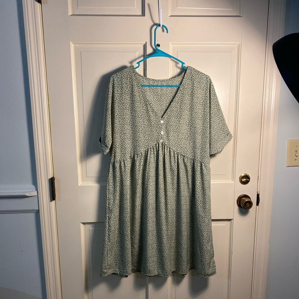 SHEIN leopard print Green - XL